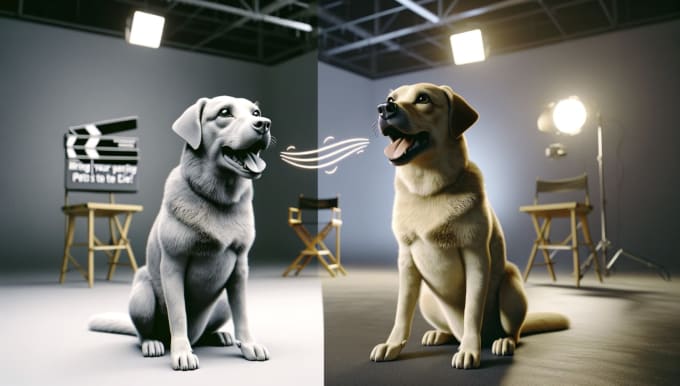 Gig Preview - Make your dog talk with stunning vfx for your videos