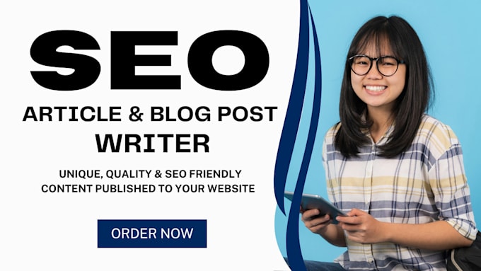 Gig Preview - Write SEO blogs and articles for your business or blog