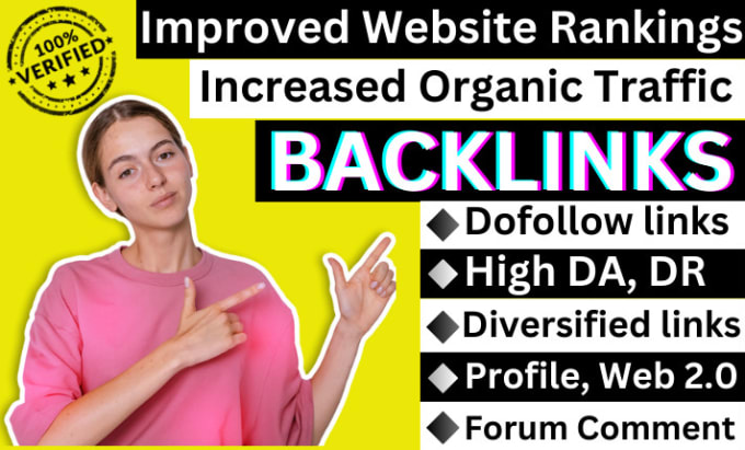 Bestseller - increase da with SEO backlink outreach profile forum comment