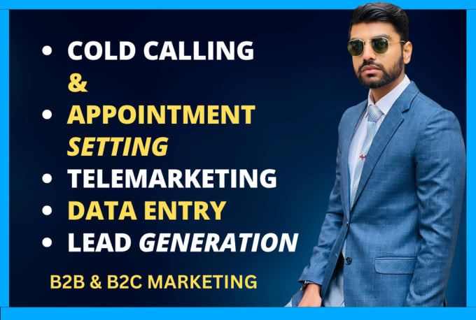 Gig Preview - Be cold caller expert for call center telemarketing and real estate phone calls