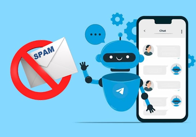 Gig Preview - Develop spam detector telegram bot