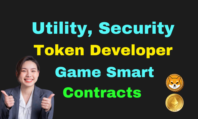 Gig Preview - Crypto game, utility token, security token, reward token developer