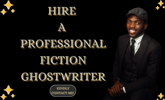 Gig Preview - Be your ghostwriter, ebook writer, fiction, ghostwriting, and book, novel writer