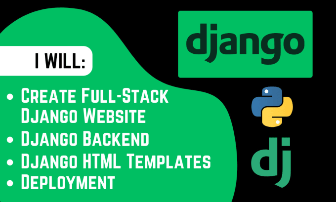 Gig Preview - Develop django system and website as a full stack developer