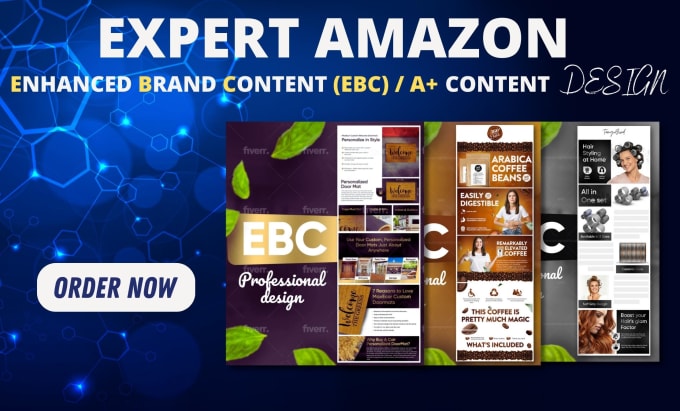 Gig Preview - Design expert amazon ebc, a plus content and brand story for your brand