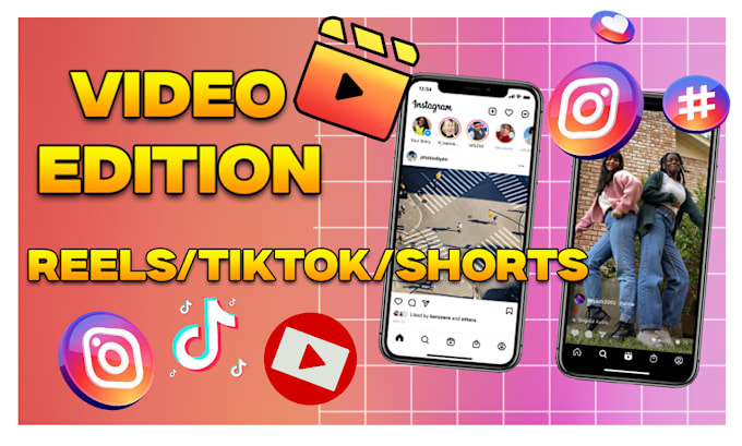 Gig Preview - Edit your video tiktok or instagram