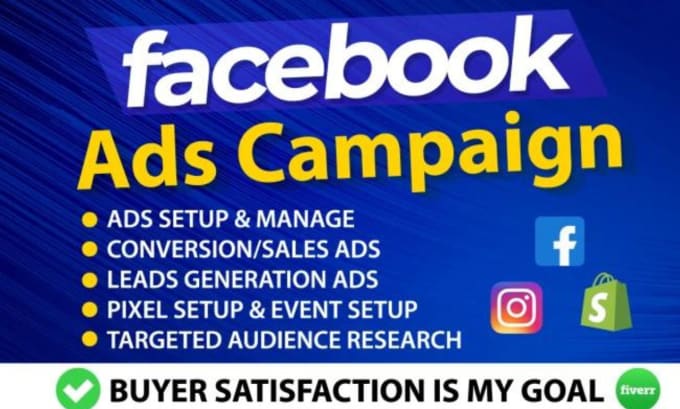 Gig Preview - Create and manage your facebook and instagram ads campaign