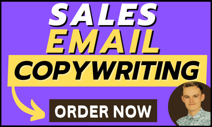 Gig Preview - Do your converting sales email copywriting