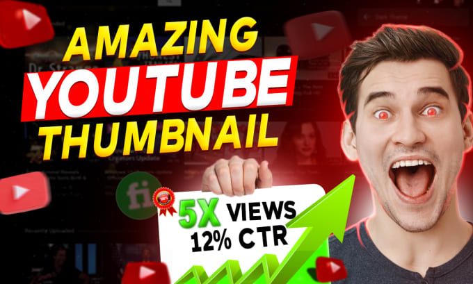 Gig Preview - Make attractive, clickbait youtube and gaming thumbnails