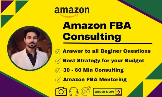 Gig Preview - Be your amazon fba consultant or amazon fba mentor or amazon fba coach