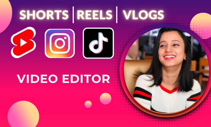 Gig Preview - Edit your instagram reels, youtube shorts, tiktok and vlogs