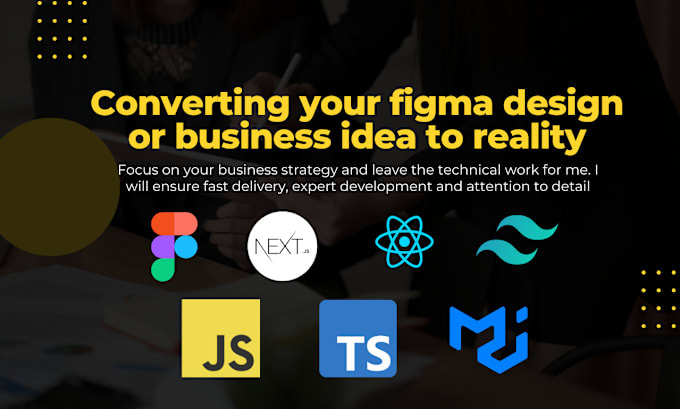 Gig Preview - Convert figma design to next js or react with tailwind CSS