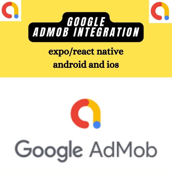 Gig Preview - Implement google admob in your react native and expo project