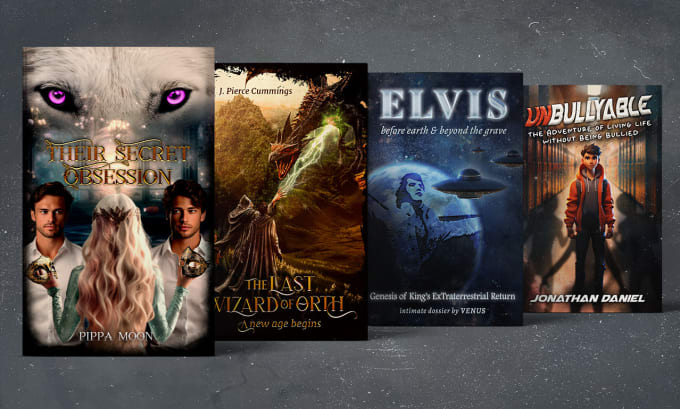 Gig Preview - Enchant your readers with a fantasy book ebook cover design