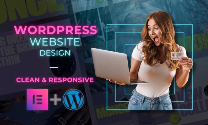 Gig Preview - Do responsive wordpress website and blog site design