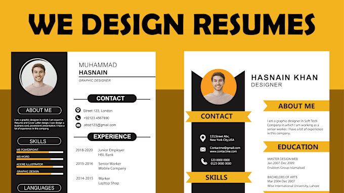 Gig Preview - Design professional CV and resume with cover letter