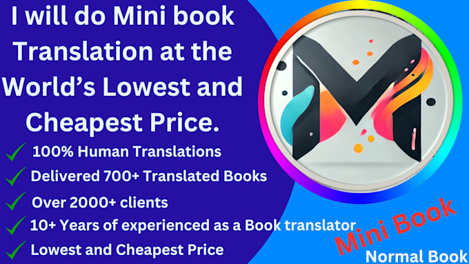 Bestseller - translate mini novels and short stories with flawless precision