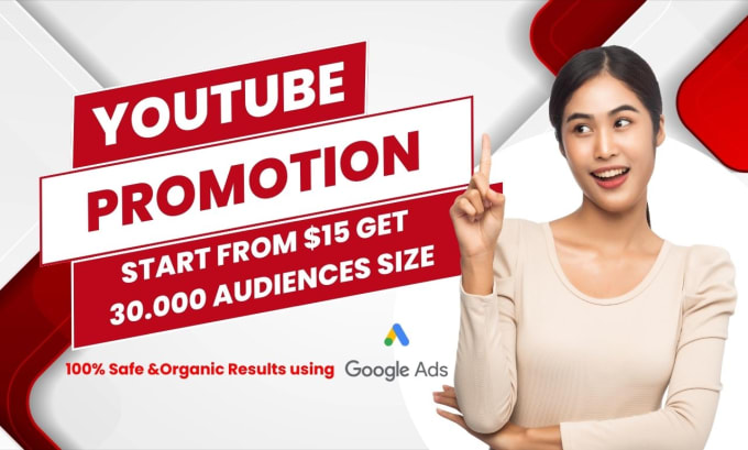 Gig Preview - Do organic youtube video promotion with google ads