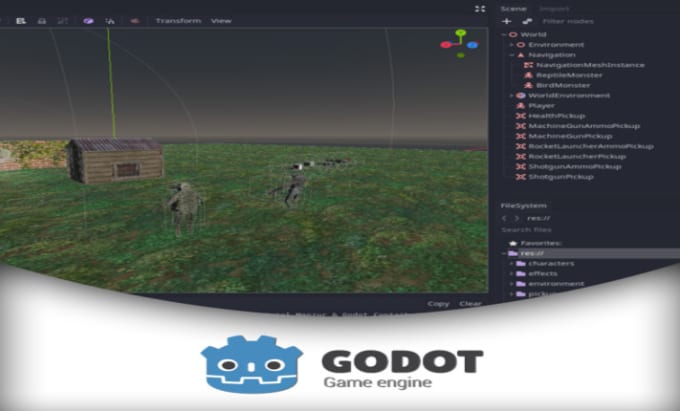 Gig Preview - Be your professional godot game developer