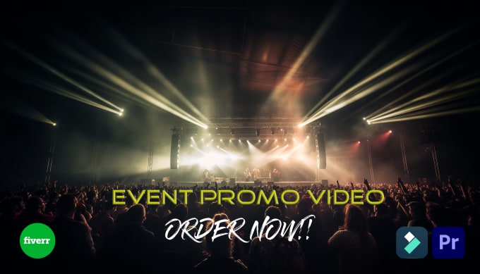 Gig Preview - Make creative event promo video for concert, festival,party