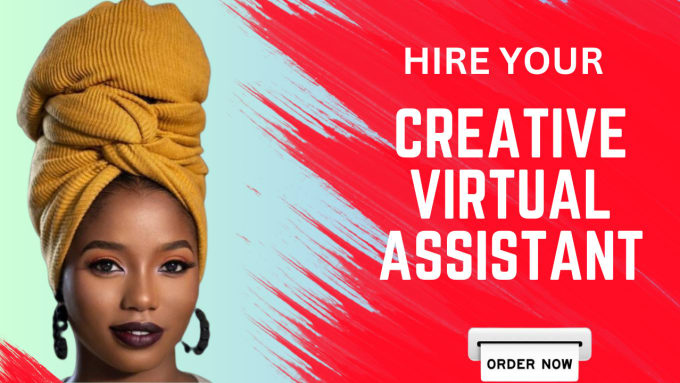 Gig Preview - Be your creative virtual assistant, personal and executive assistant