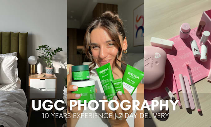 Gig Preview - Create ugc photos for your brands social media