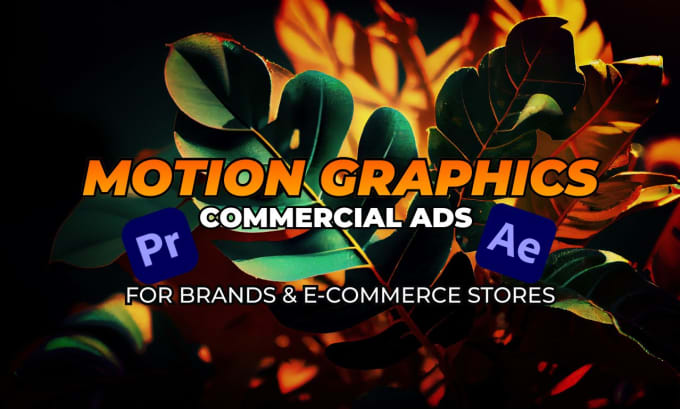 Gig Preview - Create high quality product ads with motion graphics