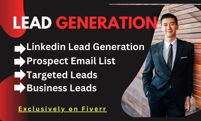 Bestseller - do b2b lead generation, email list building, email finder, targeted leads