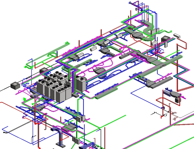 Gig Preview - Create mep bim models  using revit