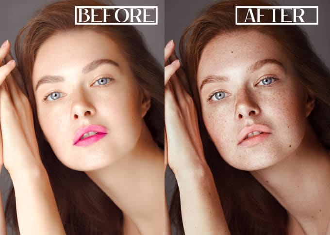 Gig Preview - Acne clean, photo retouch, pimples remove, face clean, lighting remove