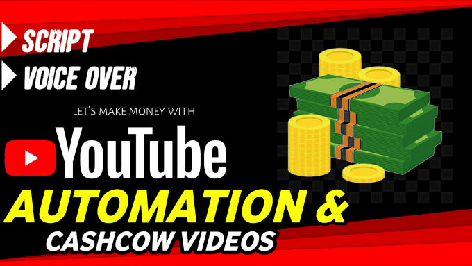 Gig Preview - Be your faceless youtube video editor for cashcow videos