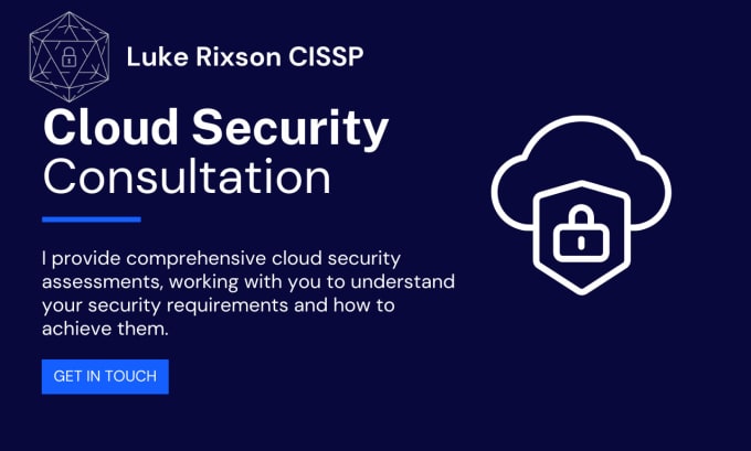 Gig Preview - Provide an initial cloud security consultation