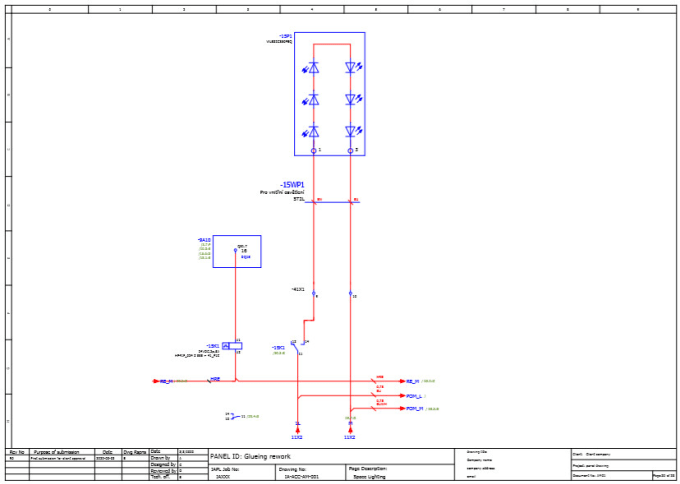 Bestseller - redraw cad file into eplan with new auto generate template