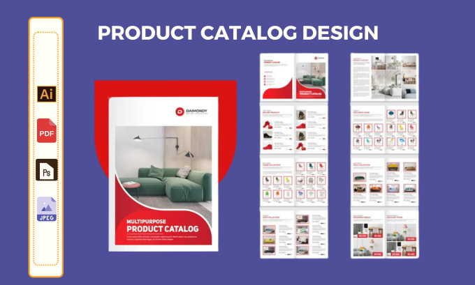 Gig Preview - Design product catalog, brochure, magazines, annual report, company profile