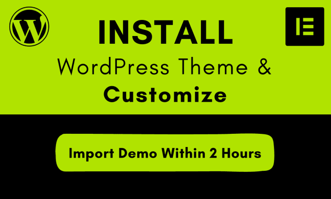 Gig Preview - Install wordpress theme exactly like demo in 2hrs and customize wordpress theme