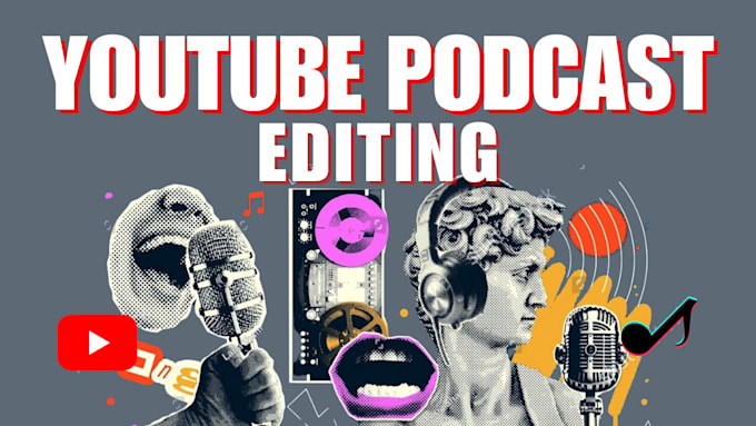 Gig Preview - Professionally do podcast video editing with intro snippet