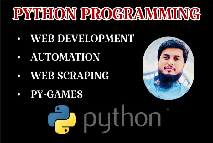 Gig Preview - Do python programming python project python assignment python web scrapping