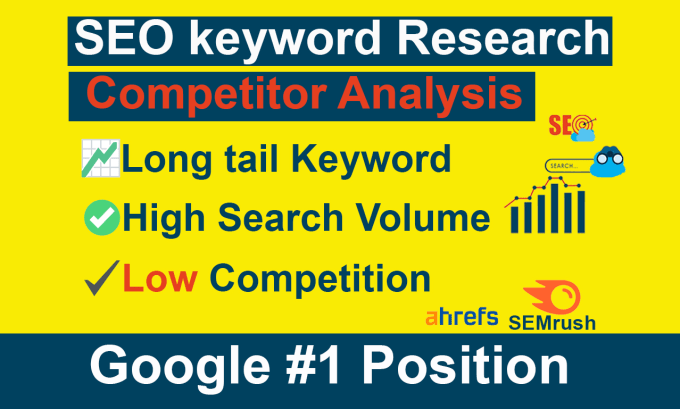 Gig Preview - Profitable advanced SEO keyword research,competitor analysis