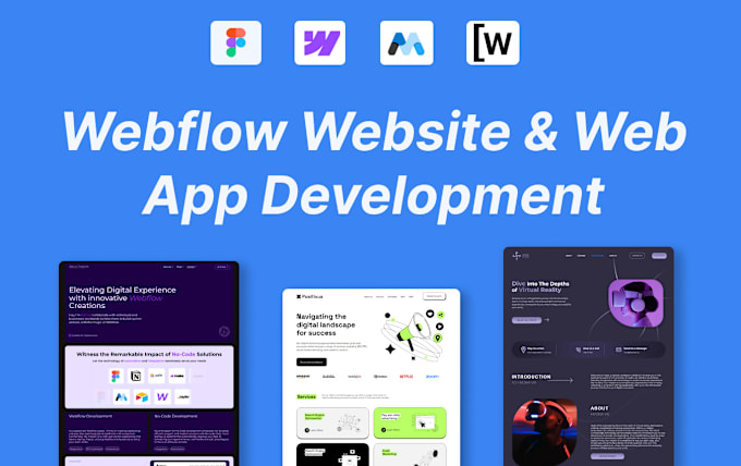 Gig Preview - Provide professional webflow development and webflow site management