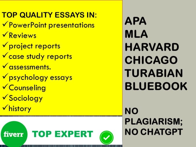 Gig Preview - Write quality psychology essays, counseling, sociology,history, essay writing