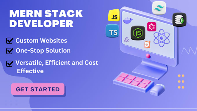 Gig Preview - Be mern stack developer nextjs , nestjs developer and fullstack developer