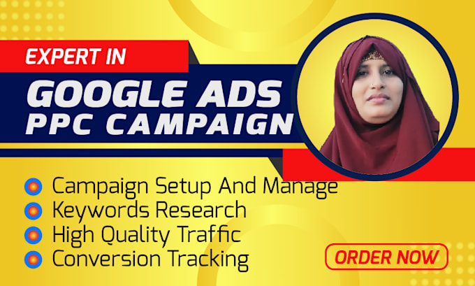 Gig Preview - Setup audit and manage google ads adwords PPC campaigns