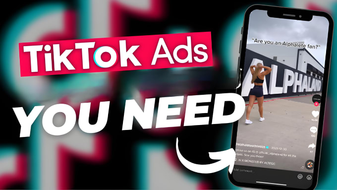 Gig Preview - Create shopify tik tok video ads, tik tok ads, tik tok video