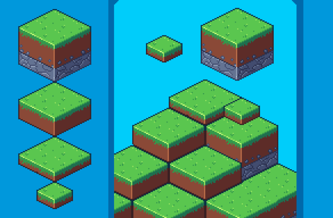 Gig Preview - Isometric pixelart for you