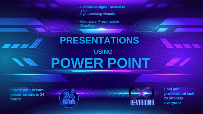 Gig Preview - Design a unique presentation