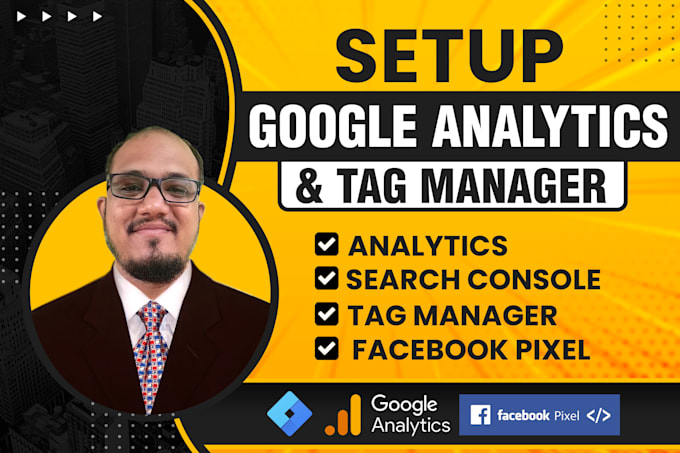 Gig Preview - Setup google analytics 4, ga4, and tag manager