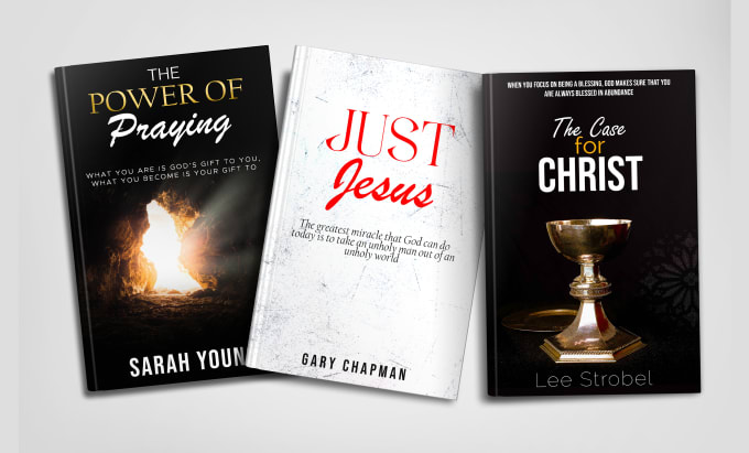 Gig Preview - Design christian book cover design or religious book cover