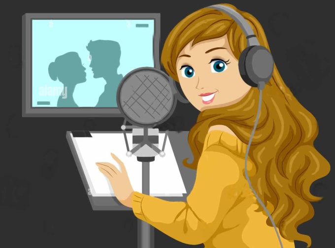 Gig Preview - Provide you female commercial voice over english