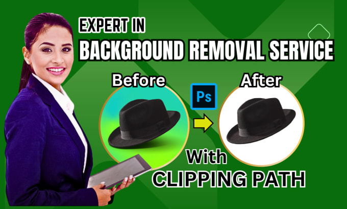 Gig Preview - Do background removal with clipping path service