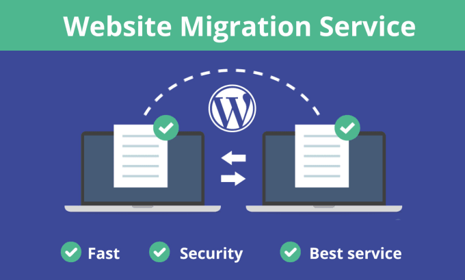 Gig Preview - Migrate, move or transfer wordpress website to new host